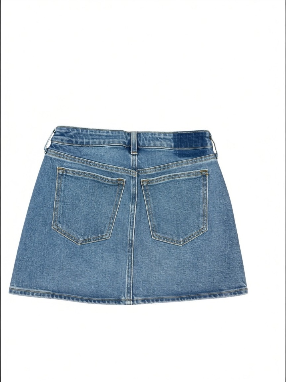 Abercrombie & Fitch Light Blue Denim Skirt - Picture 5 of 9